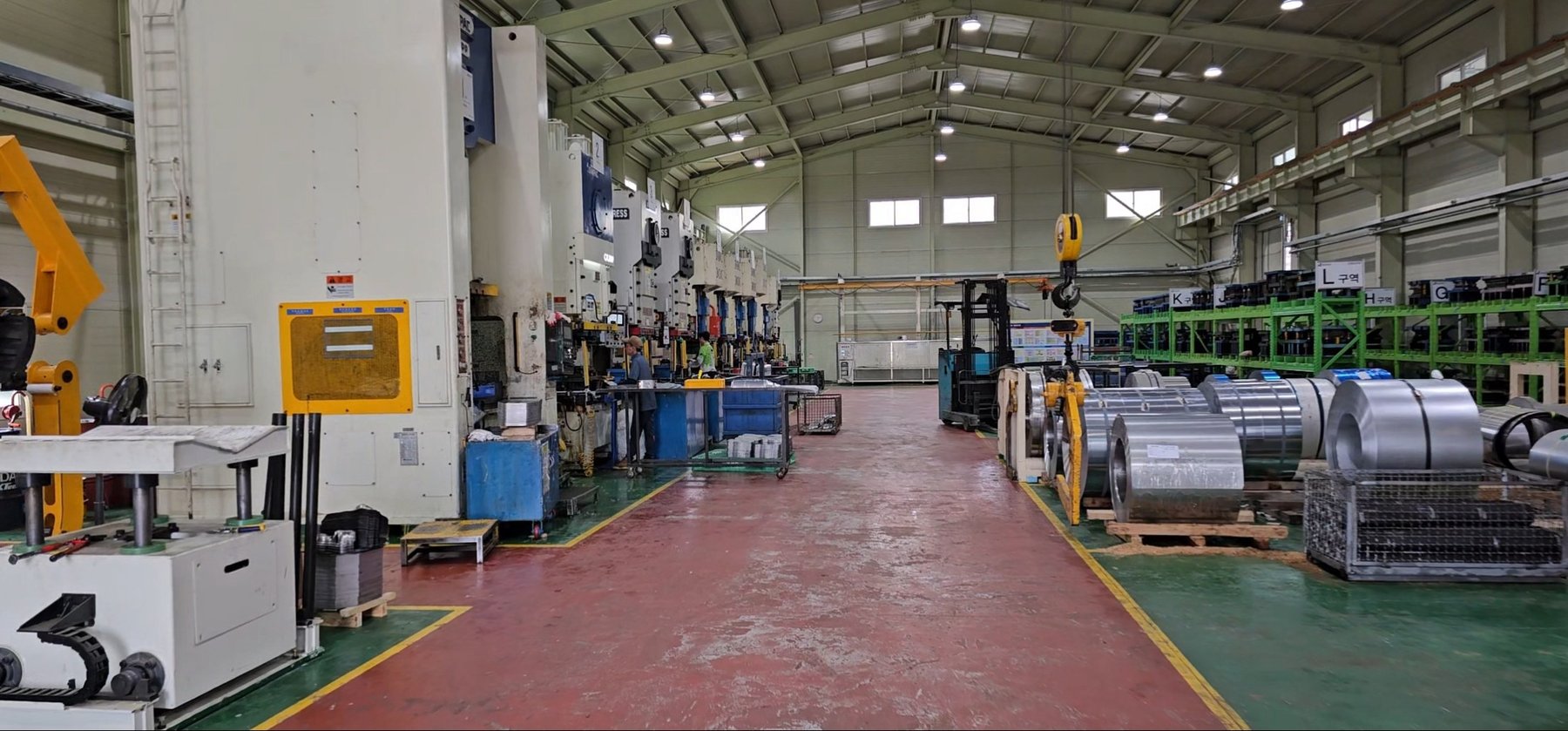 성주 2공장 400T 프레스 라인